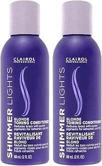 Shimmer Lights Purple Conditioner | Neutralizes Brass & Yellow Tones | For Blonde, Silver, Gray & Highlighted Hair