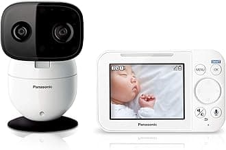 Panasonic Video Baby Monitor 1 Camera KX-HN4101W (White)