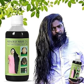 Original Hair Adivasi Hair Growth Oil | Ayurvedic Adiwasi Herbal Kesh tel with Natural Rosemary essential & Biotin for Control Hairfall anti dandruff 3 IN 1