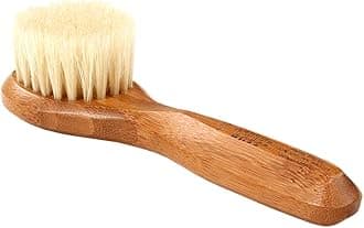 Brush - Deluxe 100% Natural Facial Cleansing Brush Solid Wood Handle Bass Brushe
