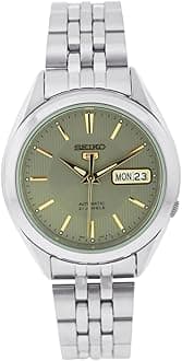 men's SNKL19K1 Stainless Steel Analog with Brown Dial Watch