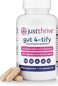 Gut 4-tify - Gut Health Supplements for Women and Men - Anti Bloat, 90 Vegetable Capsules