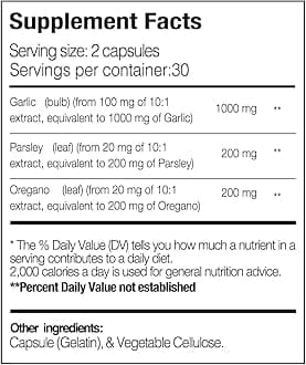 Premium Oregarlix. Gut Health Supplement. Microbial Balance with Premium Prebiotics - Help Keep Good Bacteria Healthy & Growing - 100% Natural (3-Pack)