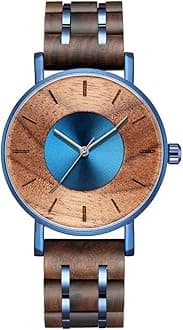 WASTIME Wooden Watches Men Women Stylish Sports Date Chronograph Multifunctional Wooden Wrist Watches