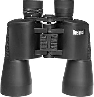 Powerview - 10x50 - Black - Porro Prism - Insta-Focus - Adjustable Diopter - Extreme Robustness - Bird Watching - Sightseeing - Travelling - Binocular - 131056