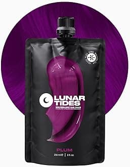 Lunar Tides Semi-Permanent Hair Color (43 colors) (Plum Purple, 8 fl. oz.)