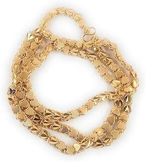 1 Gram Gold Plated Fashion Jewellery Traditional Covering Muruku Thali Saradu Chain for Women & Girls