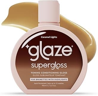 glaze Sheer Glow Transparent Clear Nourishing Shine 190ml (2-3 Applications) Award Winning Hair Shine No Touch, No Mess - Guaranteed Results in 10 Minutes