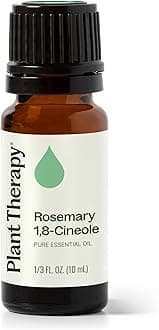 Plant Therapy Color Club Nai Pure, Undiluted, Therapeutic Grade Rosemary Essential Oil (1/3oz, 10ml)