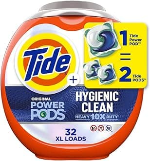 Tide Hygienic Clean Heavy 10x Duty Power PODS Laundry Detergent Soap Pods
