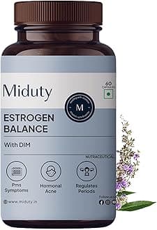 Estrogen Balance Supplement For Women | Helps in Period & PMS - 60 Capsules