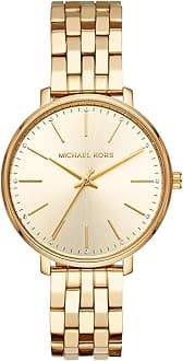 Michael Kors MK2797 Women's Analogue Quartz Watch with Leather Strap