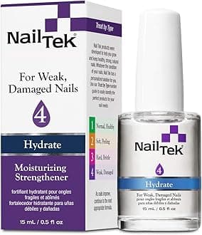 Nail Tek Moisturizing Strengthener 4 Hydrating Treatment, 0.5 oz