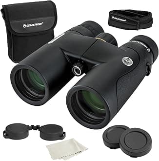 Nature Dx Ed Premium Roof Binocular, 8 X 42 Mm Size, Black