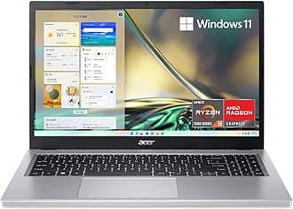 Aspire 3 A315-24P-R7VH Slim Laptop | 15.6" Full HD | AMD Ryzen 3 7320U Quad-Core | AMD Radeon Graphics | 8GB LPDDR5 | 128GB NVMe SSD | Wi-Fi 6 | Windows 11 Home