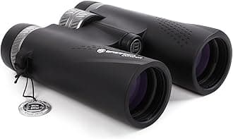 10x42 Binoculars for Adults High Powered with HD Optical System, FMC Green Film BAK4 Prism, Non-Slip Grip, Waterproof, Fogproof, Shockproof for for Hunting Bird Watching Travel Football Games