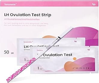 Ovulation Test Strips, LH Test Strips, Accurate Results, Sensitive Fertility Test Kit, 50pcs