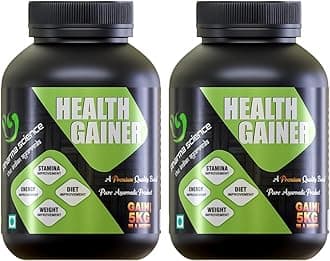 Pharma Science Ayurvedic Weight Gainer Supplement Powder for Men and Women-100*2
