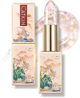 Lip Balm Tinted Color Changing Lipstick Ultra Hydrating Lip Moistrurizer Lip Care with Vitamin E Nourishing For Cracked & Dry Lips 0.12 oz C04 Rainbow