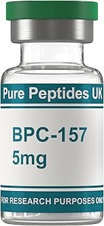 Pure Peptides UK BPC-157 5mg – High Purity Research Pe-ptide | For Laboratory Use Only | Lyophilised Powder