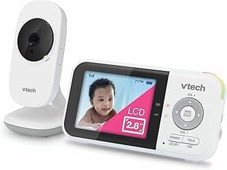 Video Baby Monitor with 19 Hours Battery Life, 305 m Range, Car
