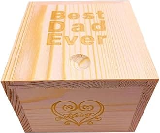 WASTIME Wooden Watch for Men Women, Stylish Chronograph Military Casual Calendar Wood Watches