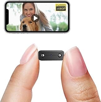 Smallest Wireless Wifi Camera,HD1080P Security Camera For Home Security,Baby Monitor IP Camera with Night Vision,Motion Detection,Cloud Storage for Security with iOS Android APP for Indoor/Outdoor