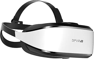 DPVR E3S Hardstrap Virtual Reality Headset, VR Set for Business of Egg Seats Headset, VR Simulator Riders, Moto, Time Machine 6 Seats and VR Flying, VR Headsets Not for Personal User