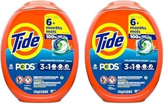 Tide PODS Laundry Detergent Original Scent, 112 count (Pack of 2)