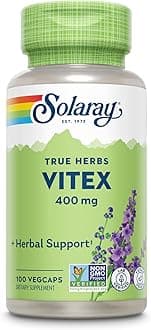 Vitex Berry 400mg | Womens Healthy Hormone Balance Formula | Menstruation & Menopause Support, 100ct