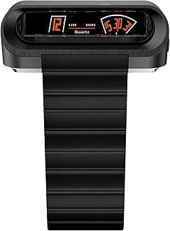 Mens Driver Jump Hour Watches,Unique Futuristic Retro Creative Quartz Disc Wristwatches, Stainless Steel or Rubber Band (Full silver)