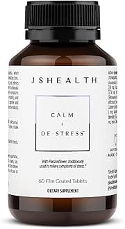 Calm + Destress Supplement - 60 Capsules