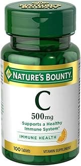Nature's Bounty Vitamin C 500 mg Tablets 100 ea (Pack of 3)