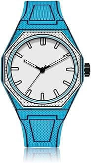 Men's Anime-Inspired Fashion Sketch Wristwatch Minimalist Creative Wormhole Design Stylish and Durable Timepiece for Men's Sports Watch