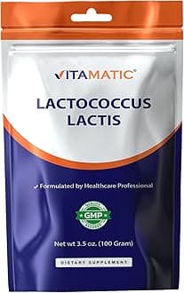 Lactococcus Lactis Probiotic Powder - Digestive Health Support - 100 Gram (3.5 OZ) - 100 Servings