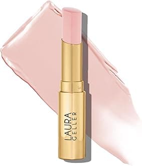 LAURA GELLER NEW YORK Jelly Balm Moisturising Tinted (Sheerly Amazing) With Hydrating Vitamin E, Semi-Shine Finish With Juicy Lip-Stick Colour For Smooth & Glossier Lips