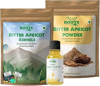 Apricot kernels (100g) + Powder (100g) + Oil (40ml)