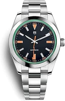 Pagani Design Men's Mechanical Watches Luxury Automatic Watches Sapphire Glass Coated Lightning Hands Water Resistant 100 Stainless Steel NH35 Movement 40mm