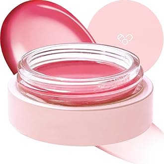 GLOWY TINT BALM Tinted Lip Balm with Natural Gloss Instant Hydration for Chapped Lips 0.12Oz (07 Bubble Balm)