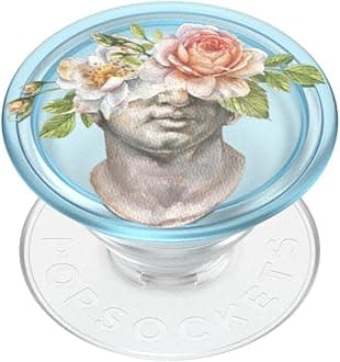 PopSockets Plant-Based Phone Grip with Expanding Kickstand, Adhesive Grip, Eco-Friendly - Floral Bust