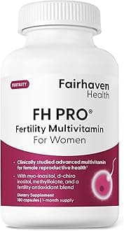 - FH Pro for Women | Clinically Studied Fertility Supplements for Women | Aids Ovulation, Hormonal Balance, & Regular Cycles* | Conception for Her Fertility Support | 180 Capsules