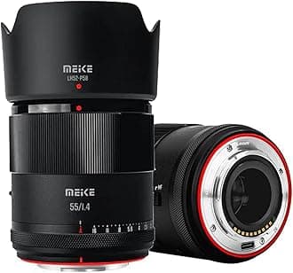 Meike 55mm F1.4 Auto Focus STM APS-C Camera Lens for Sony E-Mount Cameras A6300 A6100 A6000 A6600 A6500 A6400 A6700 ZVE10 A7III A7RIII A7SII A7II A9 A7