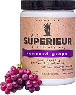 Electrolyte Powder Concord Grape - 6.9 oz.
