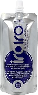 IroiroNatural Premium Semi-Permanent Hair Color 20 Purple 8oz