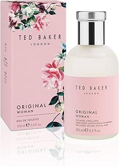 Ted Baker Woman Pink EDT, Floral Green Feminine Fragrance, Opening Notes are Fresh Peach, Bergamont and Tangerine with Warm Musk, Vanilla and Vetiver Base Notes, 3.38 fl oz