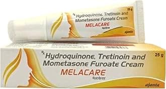Melacare Cream For Face Melasma, hyperpigmentation, Dark spots, Skin Wrinkles, 25g (pack) 3