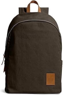 DailyObjects Pedal Everyday Casual Laptop Backpack Compatible with upto 14 inch Laptop | Unisex Travel Backpack | Made of Durable Canvas Material | Zippered Compartments with Pockets