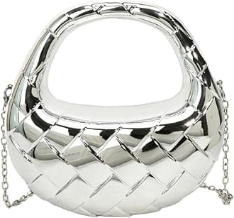 Acrylic Handbags for Women Cute Acrylic Clutch Small Unique Purse Trendy Metal Evening Bag for Party Cocktail