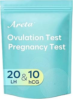 Ovulation & Pregnancy Test Strips: 20 Ovulation Strips & 10 Pregnancy Tests Combo Kit | Accurate at-Home Fertility Tracker | Exd 07/11/2026