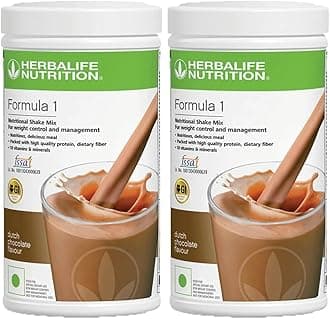 Herbal Life - Nutrition Formula 1 Nutritional Chocolate Shake (1 Kg) - Pack of 2